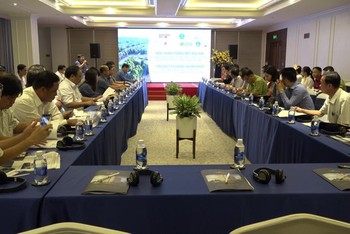 Hội thảo tổng kết dự án AQUAM được tổ chức tại Cà Mau ngày 16/8.