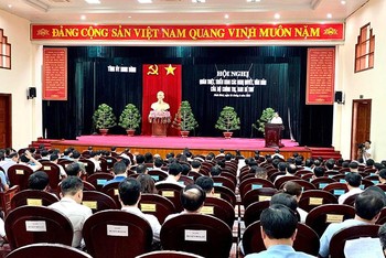 Tỉnh ủy Ninh Bình tổ chức Hội nghị quán triệt, triển khai các nghị quyết, văn bản của Bộ Chính trị, Ban Bí thư ngày 18/8/2022.