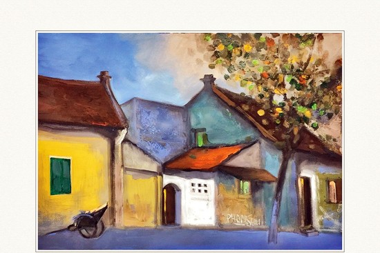 Minh họa Gió đầu mùa của họa sĩ Đào Hải Phong. 