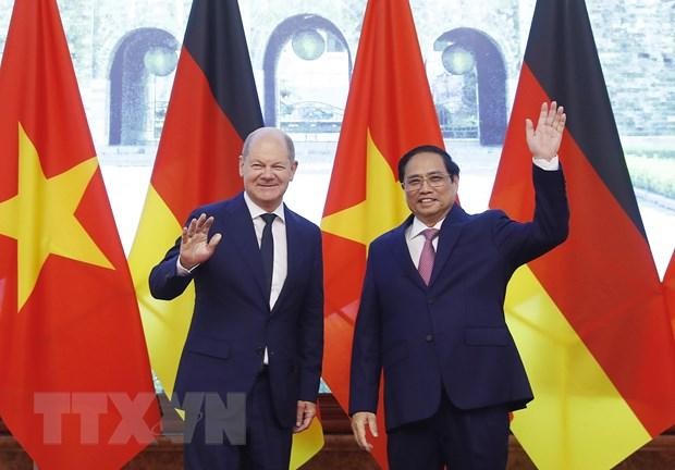 Thủ tướng CHLB Đức kết thúc tốt đẹp chuyến thăm chính thức Việt Nam ảnh 1