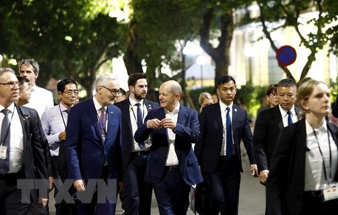 Thủ tướng CHLB Đức kết thúc tốt đẹp chuyến thăm chính thức Việt Nam ảnh 14