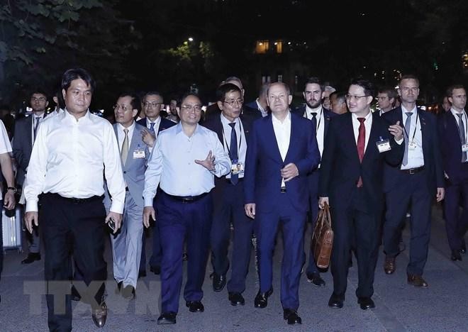 Thủ tướng CHLB Đức kết thúc tốt đẹp chuyến thăm chính thức Việt Nam ảnh 5