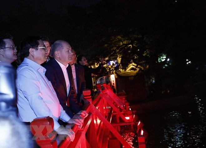 Thủ tướng CHLB Đức kết thúc tốt đẹp chuyến thăm chính thức Việt Nam ảnh 6