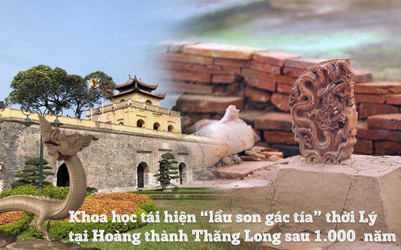 “Lầu son gác tía” Hoàng thành Thăng Long 1000 năm trước qua hình ảnh 3D