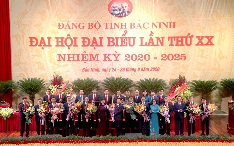 Đại hội đại biểu Đảng bộ tỉnh Bắc Ninh lần thứ XX, nhiệm kỳ 2020-2025.