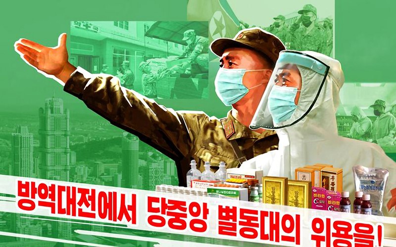 [Ảnh] Triều Tiên ứng phó đợt bùng phát Covid-19 đầu tiên