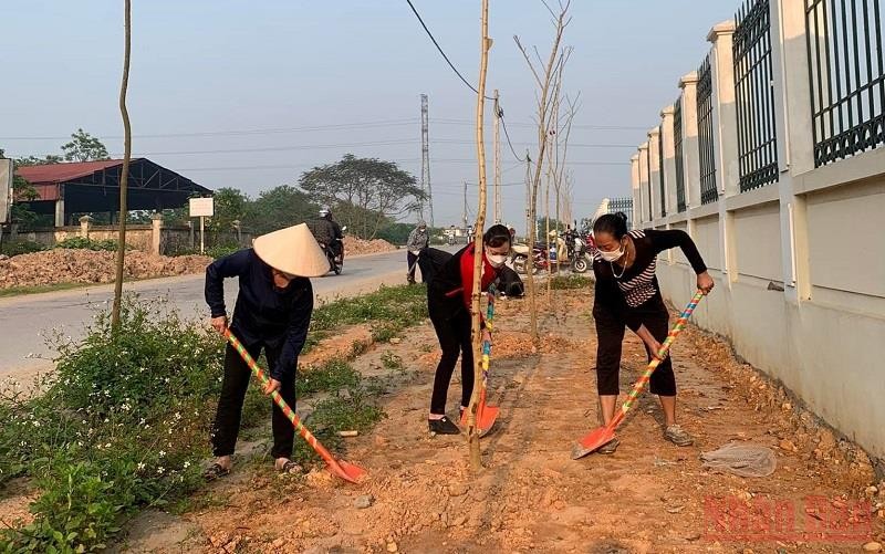 Năng lực vận động của cán bộ cơ sở có vai trò quan trọng trong xây dựng phong trào ở khu vực nông thôn Hà Nội.