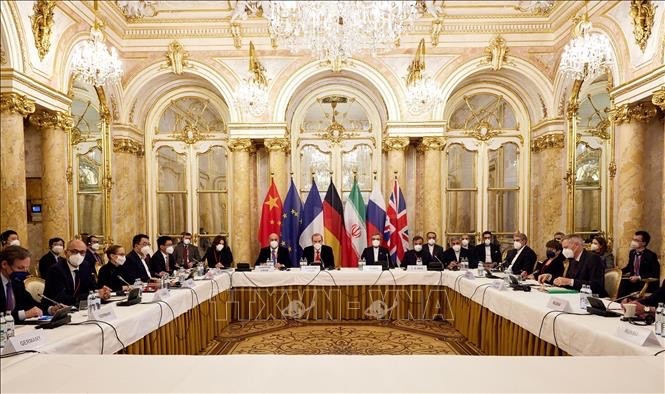 Toàn cảnh vòng đàm phán về khôi phục thỏa thuận hạt nhân Iran ở Vienna, Áo ngày 3/12/2021. (Ảnh: THX/TTXVN)