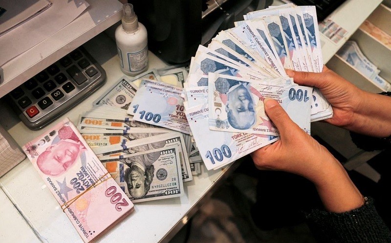 Đồng nội tệ lira của Thổ Nhĩ Kỳ. (Ảnh: Reuters)