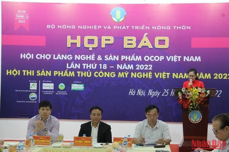 150 gian hàng tham gia Hội chợ Làng nghề và sản phẩm OCOP Việt Nam lần thứ 18 ảnh 2