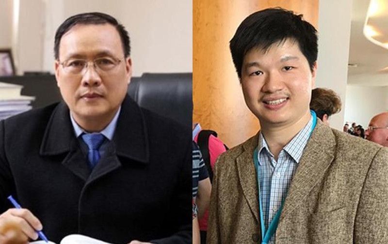 Hai nhà khoa học Việt Nam xếp hạng cao trong nhóm 10.000 nhà khoa học ảnh hưởng nhất thế giới năm 2022 là Giáo sư, Tiến sĩ Khoa học Nguyễn Đình Đức (trái) và Phó Giáo sư, Tiến sĩ Lê Hoàng Sơn, đều từ Đại học Quốc gia Hà Nội. 