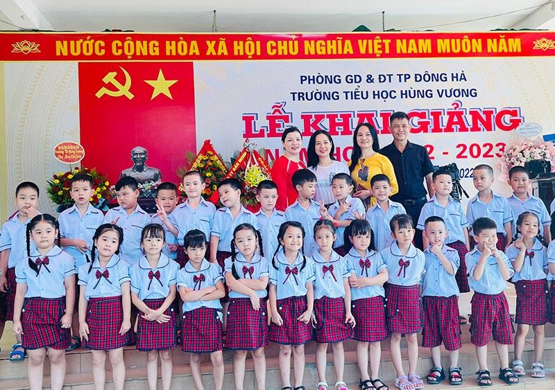 399 trường học ở Quảng Trị tổ chức khai giảng năm học mới ảnh 1