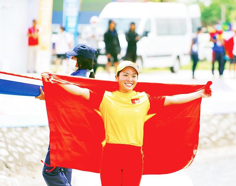 Nguyễn Thị Hương tỏa sáng tại SEA Games 31.
