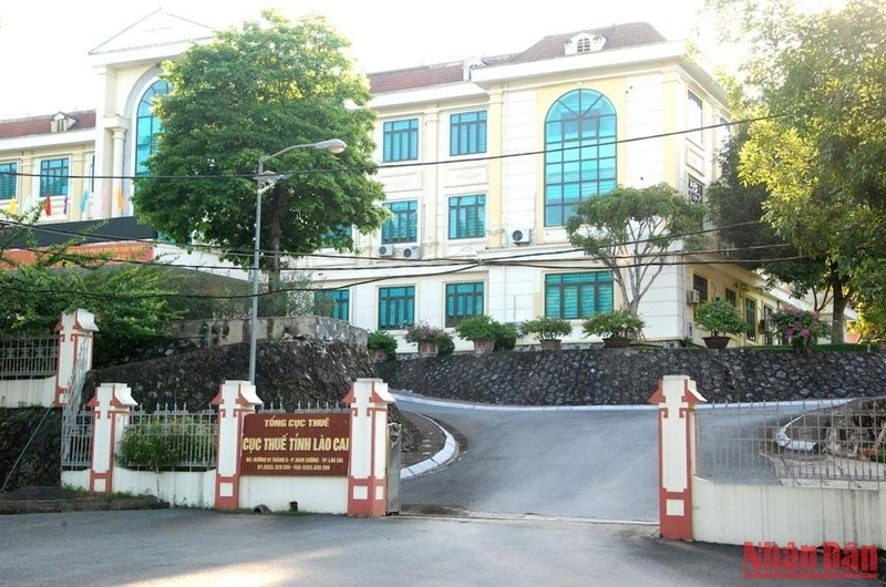 Cục Thuế tỉnh Lào Cai, tại phường Nam Cường, thành phố Lào Cai.