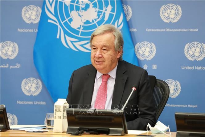 Tổng Thư ký Liên hợp quốc Antonio Guterres. (Ảnh: THX/TTXVN)