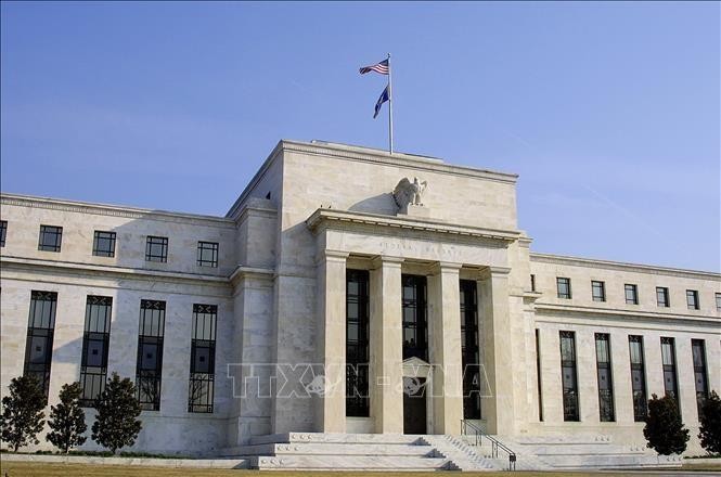  Trụ sở Ngân hàng Dự trữ liên bang Mỹ (FED) (Ảnh: AFP/TTXVN)