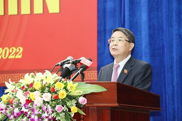 Phó Chủ tịch Quốc hội Nguyễn Đức Hải phát biểu chỉ đạo tại kỳ họp.