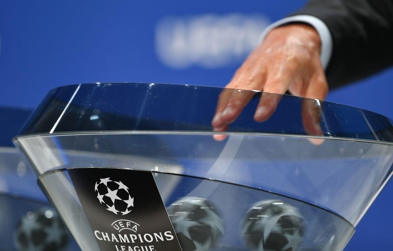 Bốc thăm chia bảng Champions League. (Ảnh: UEFA)