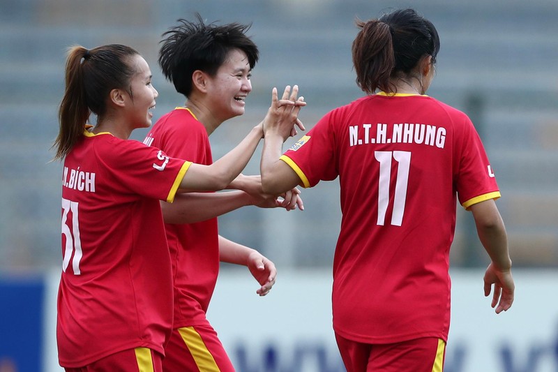 Giải bóng đá nữ vô địch quốc gia: TP Hồ Chí Minh I giành chiến thắng đậm đà ảnh 1