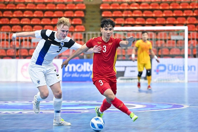 Đội tuyển futsal Việt Nam bị lội ngược dòng trước Phần Lan ảnh 1