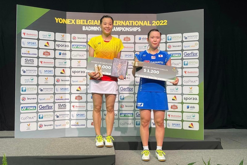 Nguyễn Thùy Linh lên ngôi vô địch tại giải quốc tế ở Bỉ. 
