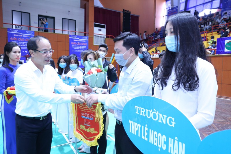 Gần 1.000 vận động viên tham gia Giải Cầu lông học sinh - sinh viên Hà Nội mở rộng ảnh 1