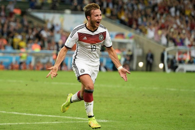 Mario Gotze trở lại với đội tuyển Đức sau 5 năm vắng bóng. 