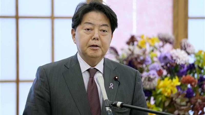 Bộ trưởng Ngoại giao Nhật Bản Hayashi Yoshimasa. (Ảnh: Kyodo/TTXVN)