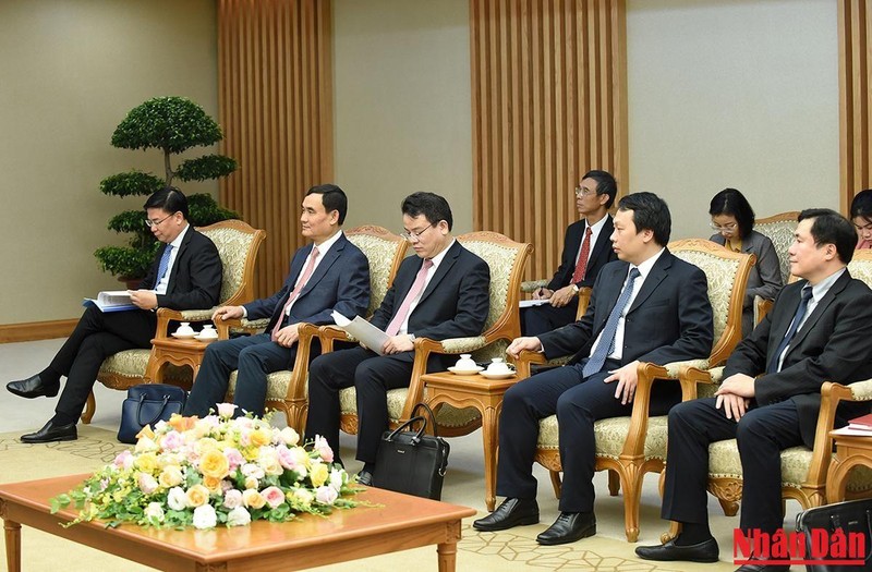 Thủ tướng Phạm Minh Chính tiếp Phó Thủ tướng Singapore Vương Thụy Kiệt ảnh 5