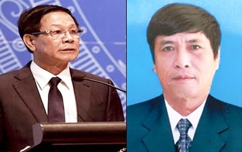 Hai cựu tướng công an Phan Văn Vĩnh và Nguyễn Thanh Hóa.